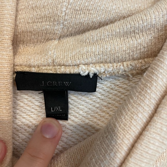 J Crew Draw String Cowl neck Sweatshirt - Picture 5 of 7